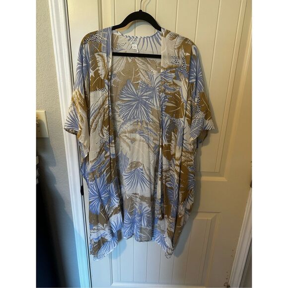 Aerie Beach Swimsuit Tropical Boho Vacation Cover Up One Size - Picture 1 of 8